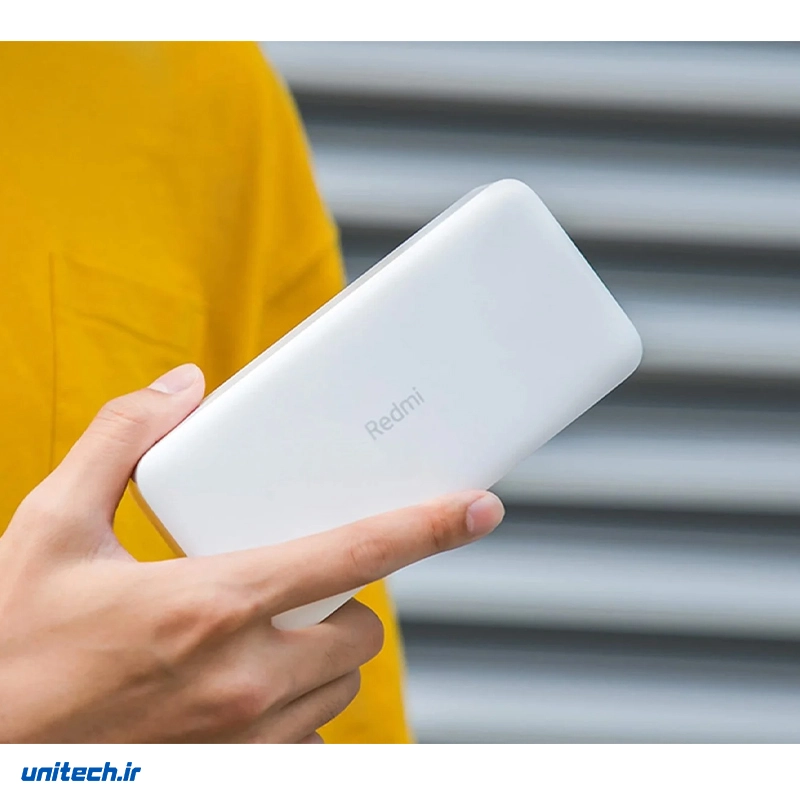 پاوربانک 18 وات شیائومی مدل Redmi ظرفیت 20000 میلی آمپرساعت9